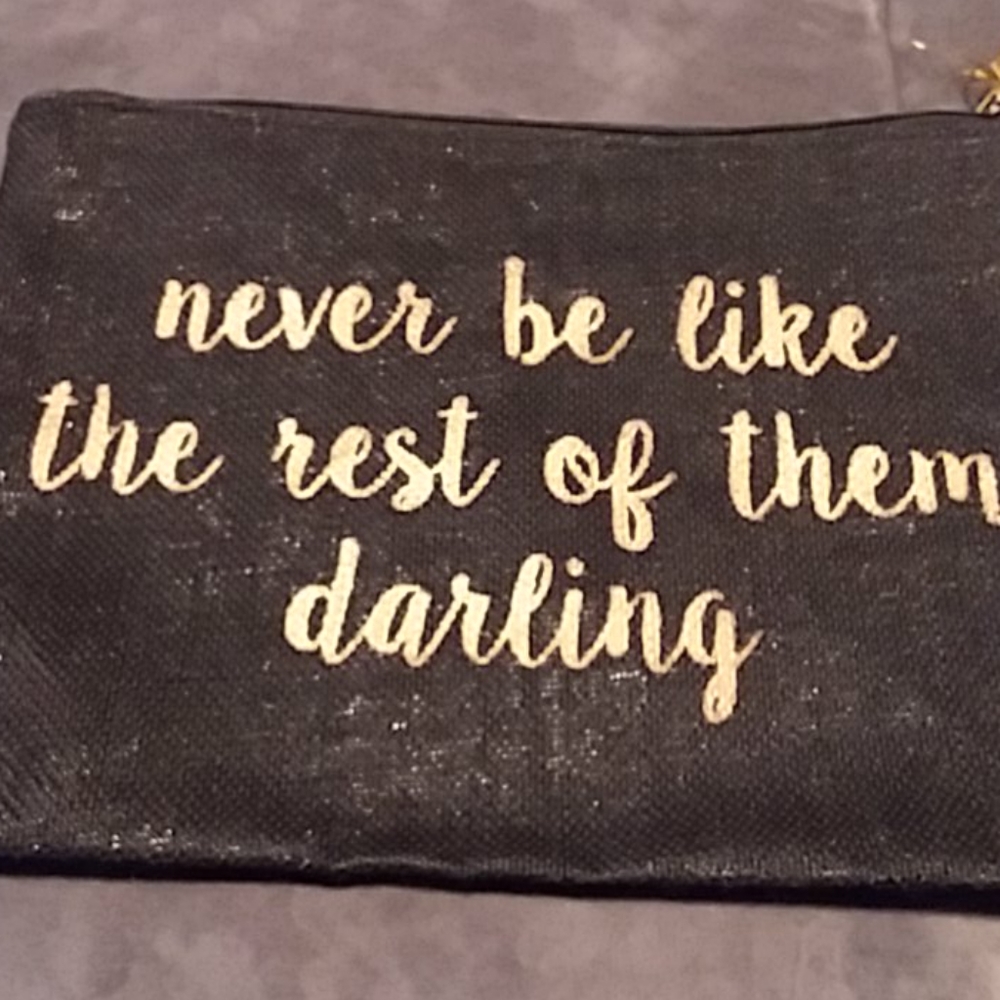 Carryall sparkly black bsg